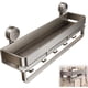 thumbnail image 1 of Estanteria Ducha Baño, Organizador Regadera Ducha Acero Carbono de Ventosa Auto-Adhesivo Sin Taladro con 5 Ganchos y 1 Toallero, Repisa de Baño Colgante Pared para Hogar Cocina, Fácil de Instalar, 1 of 4