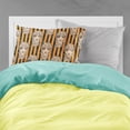 thumbnail image 2 of Watecolor Halloween Day of the Dead Head Fabric Standard Pillowcase, 2 of 2