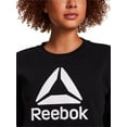 thumbnail image 5 of Reebok Women's and Women's Plus Sport Core Crewneck and Straight Leg Pant 2-Piece Set, Sizes XS-4X, 5 of 8