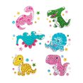 thumbnail image 1 of Bewildely 1 Juego de Kit de pintura de piedra de resina para niños, juguete portátil con forma de Animal para el hogar, juguete para preescolar, Muñecas y casas de muñecas Tipo 1 Bewildely FN011722-02, 1 of 6