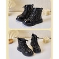 thumbnail image 4 of Children's Boots, Single Boots, British Sequin Strap, Side Zipper Short Boots, 4 of 5