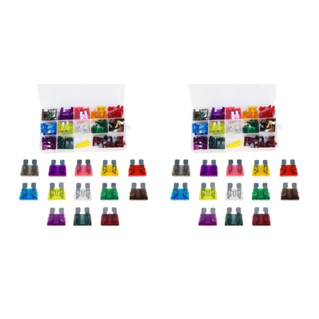 Transemion Lot de 140/lot Répond à Différentes Conditions avec Kit d'Assortiment Transparent Adapté pour Moyen comme Montré en Photos 2Set