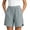 Gray, variant on Guluxicc Women's Lounge Shorts with Pocket Elastic Waist Straight Leg Bermuda Trousers Everyday Wear for Summer Casual Outfits