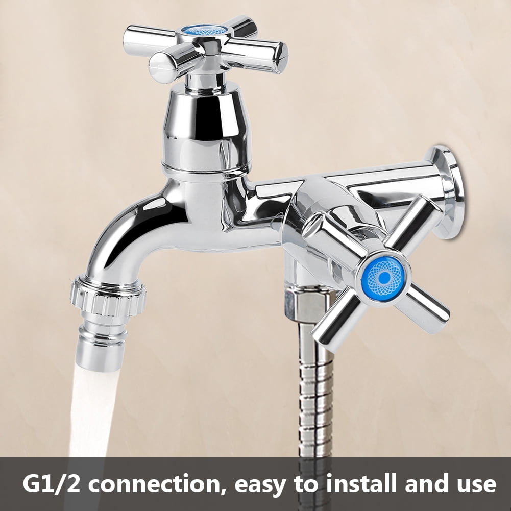 OTVIAP Washing Machine Faucet,ABS Plastic Washing Machine Faucet Sink