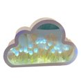 thumbnail image 1 of Cloud Tulip Night Light DIY Material Pack Handmade Mirror Flower Lamp (Blue), 1 of 8