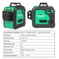 thumbnail image 4 of Self-Leveling Laser Level, 3x360 Cross Line Three-Plane Leveling and Alignment Laser Tool with Adjustable Magnetic Stand and Storage Bag - Ideal for Picture Hanging, Tiling and Construction, 4 of 9