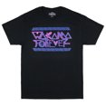 thumbnail image 4 of Black Panther Wakanda Forever Men's Neon Tribal Logo Adult T-Shirt, 4 of 6