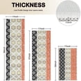 thumbnail image 4 of Colorful Pioneer Flower Pattern Kitchen Rugs Sets Of 3,Kitchen Runner Rugs Non Skid Washable,Decorative Kitchen Floor Mats for Kitchen,Sink,Laundry,17"x30"+ 17"x47" + 17"x59", 4 of 6