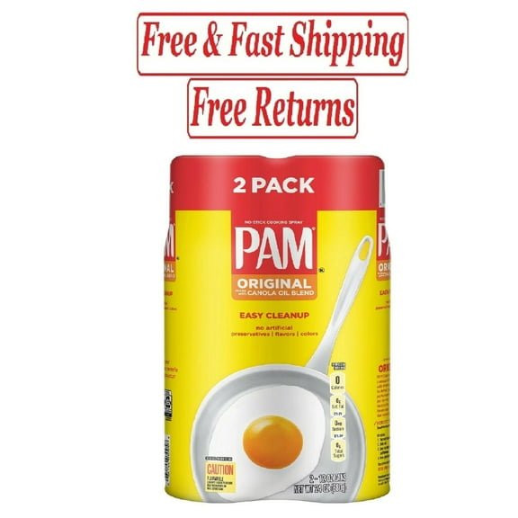 Pam Original Cooking Spray (12 oz., 2 pk.)