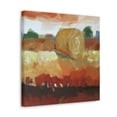 thumbnail image 5 of "Hay Bales in Moonlight" - Canvas, 5 of 25