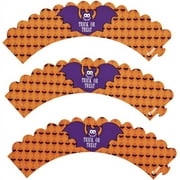 Personalized Halloween Cupcake Wrappers