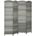 thumbnail image 1 of HOMCOM 6 Ft Folding Room Divider, Privacy Screen for Home Office Bedroom, 1 of 10