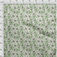 thumbnail image 4 of oneOone Polyester Spandex Pear Green Fabric Floral Craft Projects Decor Fabric Printed By The Yard 56 Inch Wide, 4 of 5