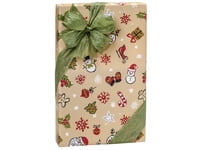 Asda Asda Festive Foil Christmas Gift Tags Gold 3 Pack Christmas Trees 