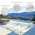 thumbnail image 3 of Sage Green Eucalyptus Leaves Outdoor Rug for Patio/Deck/Porch, Non-Slip Large Area Rug 4 x 6 Ft, Spring Summer Botanical Indoor Outdoor Rugs Washable Area Rugs, Reversible Camping Rug Carpet Runner, 3 of 8
