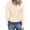 Beige, variant on Lixiuxyad Womens Long Sleeve Neck Ribbed Knit Fitted Casual Tops Tee Slim Basic Shirts Womens Summer T Shirts,Red L