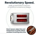 Revolution Cooking R180 HighSpeed 2Slice Stainless Touchscreen Toaster. Exclusive InstaGLO