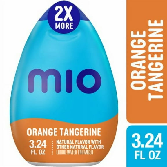 Pack of 2 - mio Orange Tangerine Water Enhancer Bottle 3.24 fl oz