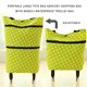thumbnail image 5 of Kearding Bolsa de carrito de compras plegable portátil con ruedas Bolsa de tela Oxford impermeable Almacenamiento y organización del hogar verde Tipo B, 5 of 6