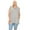Heather grey, variant on MOA COLLECTION Women's Plus Size Casual Short Sleeve Loose Solid Tunic Top