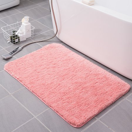 Entry Door Mats Bathroom Mats Anti-Slip Absorbent Foot Mats Thickened Velvet Mats Bathroom Mats