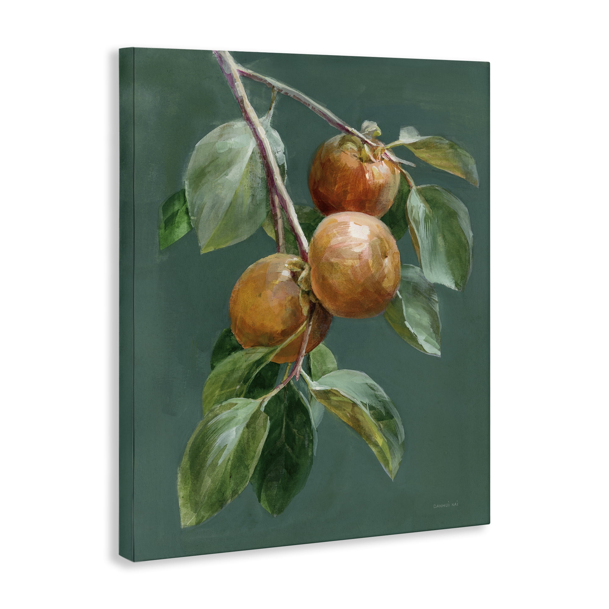Stupell Industries Autumn Harvest Fruits Food & Beverage Painting Wrapped Canvas Art Print Wall Art, 24 x 30