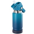 thumbnail image 2 of Daluvenix Kids Water Bottle with Straw Lid 12oz，Leakproof toddler Water Bottle for School, Insulated Stainless Steel Water Bottles for Kids BPA Free, Gradient Blue, 2 of 9