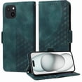 thumbnail image 3 of Funda GANGXUN para iPhone 15 Plus con diseño acolchado elegante, cuero PU, protección total y ajuste preciso, 3 of 5