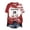 Red, variant on Akiihool Halloween Costumes Women Women Funny Cute Boo Ghost Halloween Thanksgiving Fall Pumpkin Spooy Season Letter Print Graphic Short Sleeve Tee Shirt Red,XL
