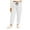 White, variant on Maean Womens Plus Size Pant Cordury Straight Leg Loose Trousers Elastic Waist Casual Dressy Pants with Pockets