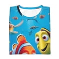 thumbnail image 4 of T-Shirt Youth Finding Nemo à Col Rond Imprimé 3d, Graphique, Manches Courtes, pour Garçons et Filles, 4 of 8