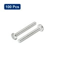 thumbnail image 3 of Vis de Machine en Acier Inoxydable 304, Lot de 100 Vis de Tête de Poêle à Entraînement Fendu M2x16mm, 3 of 5