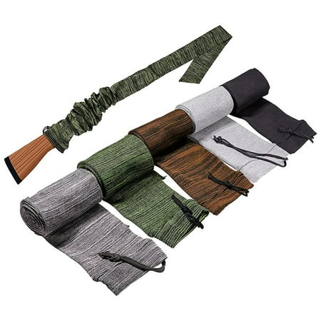 1/3/6 pc Gun Sock Silicone Treated 54 for Rifle Shotguns Sleeves Protect Cover