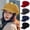 Black, variant on Beret Hats Exquisite Stitching Thick Woolen Casual All Match Decorative Winter Beret Caps for Women