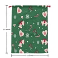 thumbnail image 5 of Christmas Bags Drawstring,Green Christmas Pattern Large Xmas Christmas Gift Bags,Reusable for Xmas and New Year Party Favors and Supplies,27.6" X 19.7", 5 of 5