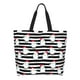 thumbnail image 1 of Balery Cute Chicken Bolsa Tote Estilo Estético con Cremalleras, Bolsa de Hombro, Bolsa de Compras Grande y Plegable, 1 of 8