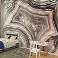 thumbnail image 2 of Peel and Stick Wallpaper Canvas Agate Geode Close up Modern Art Wall Mural Decor Self Adhesive and Removable 100in x 144in, 2 of 7