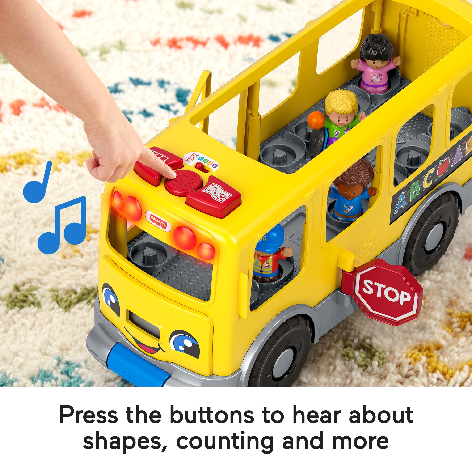 Little big sales toys school bus