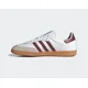 thumbnail image 3 of Adi - das Samba OG White Burgundy Gum Sneakers Shoes 46 47 US 11.5 12.5 IF3813 Red, 3 of 6