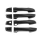 thumbnail image 1 of Cubierta de manija de puerta exterior para Honda CRV 2017-2022, fibra de carbono negra, 1 juego, 1 of 7
