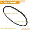 thumbnail image 4 of Correa de transmisión Unique Bargains No.3FA176410000 V-Belt para Yamaha YFA1 Breeze 125 1989-2004, 4 of 7