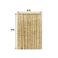 thumbnail image 3 of Efavormart 8Ft H x 8Ft W Premium CHAMPAGNE Velvet Backdrop Curtain Panel Drape Background For Events, 3 of 5