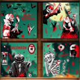 thumbnail image 3 of Clearance! Halloween Stickers Non Fading Window Clings Scary Handprint Blood Floor Decals Party, 3 of 5