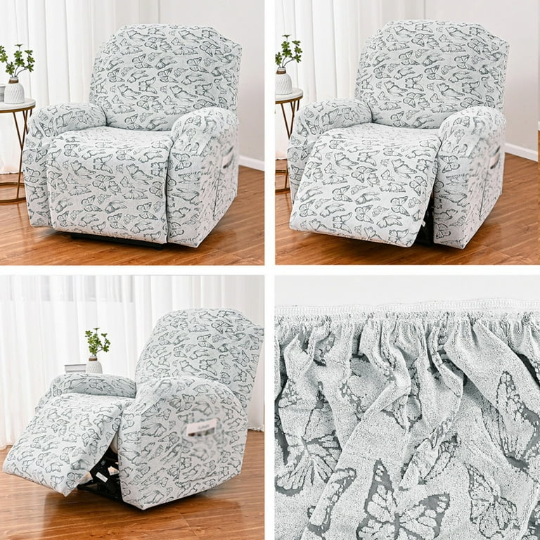 Recliner Chair Covers Lazy Recliner Covers with Pockets Stretch
