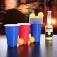 thumbnail image 3 of Ensemble de 12 Gobelets de Bière Pong Rouges et 12 Balles Blanches – Accessoires de Jeu à Boire Stylés pour Fêtes, Bars et Plaisir Global; Idéal pour Ados Jusqu'aux Adultes, Améliore les Habiletés Interactives avec un Attrait Universel, 3 of 5