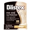 Blistex Five Star Lip Protection, Lip Balm, Moisture Shield with SPF 30, 1 stick, 0.15 oz