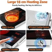 Hinzonek 3500W Electric Ceramic Stove, Portable Induction Cooktop Infrared Burner Countertop Cooktop, Cooker Hot Plate Furnace