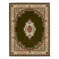 thumbnail image 3 of Unique Loom Reza Collection Area Rug - Washington (10' x 13' 1" Rectangle Green/Cream), 3 of 7