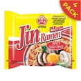 thumbnail image 2 of [OTTOGI] Jin Ramen, Spicy Flavor - Korean Instant Ramen Noodle, Best Tasting Soup Traditional Instant Ramen (120g) - 4 Pack, 2 of 3