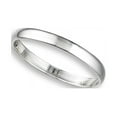 thumbnail image 4 of Men's Wedding Band 2.5mm Ring .925 Sterling Silver Jewelry Female Male Unisex Size 8, 4 of 4